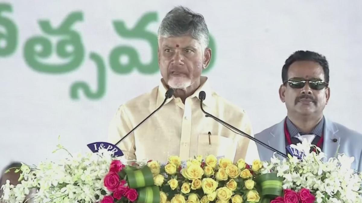 Chandrababu Naidu took office as the Chief Minister of Andhra Pradesh for the 4th time